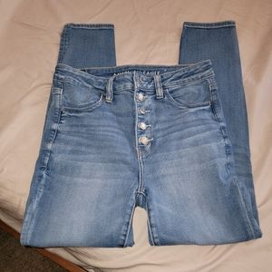 American Eagle - Next Level Stretch Hi-Rise Jegging - Size 10